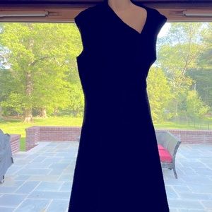 Tracey Reese amazing asymmetrical neckline dress